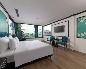 Azen Lakeside Hotel & Travel - Hanoi - Bedroom