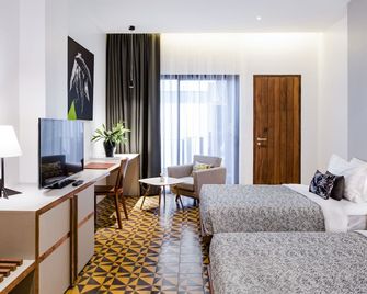 1920 Hotel - סיאם ריפ - חדר שינה
