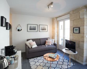 Appartement Bordeaux Centre Historique - Burdeos - Sala de estar