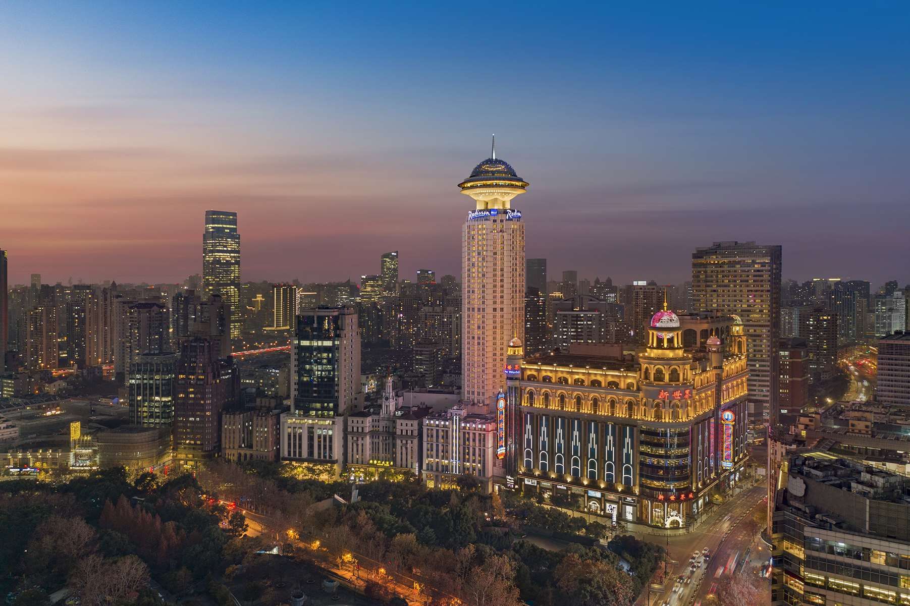 Radisson Blu Hotel Shanghai New World - שנחאי - נוף חיצוני