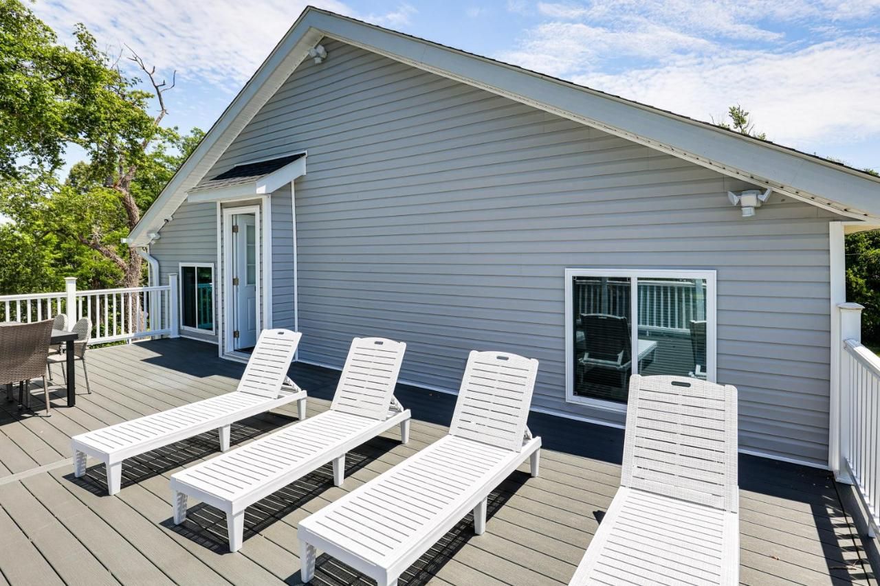 Modern Waterfront Home w/ Dock & Views in Deale