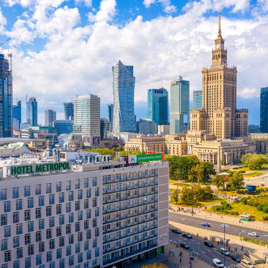 Outdoors view view of Metropol Hotel