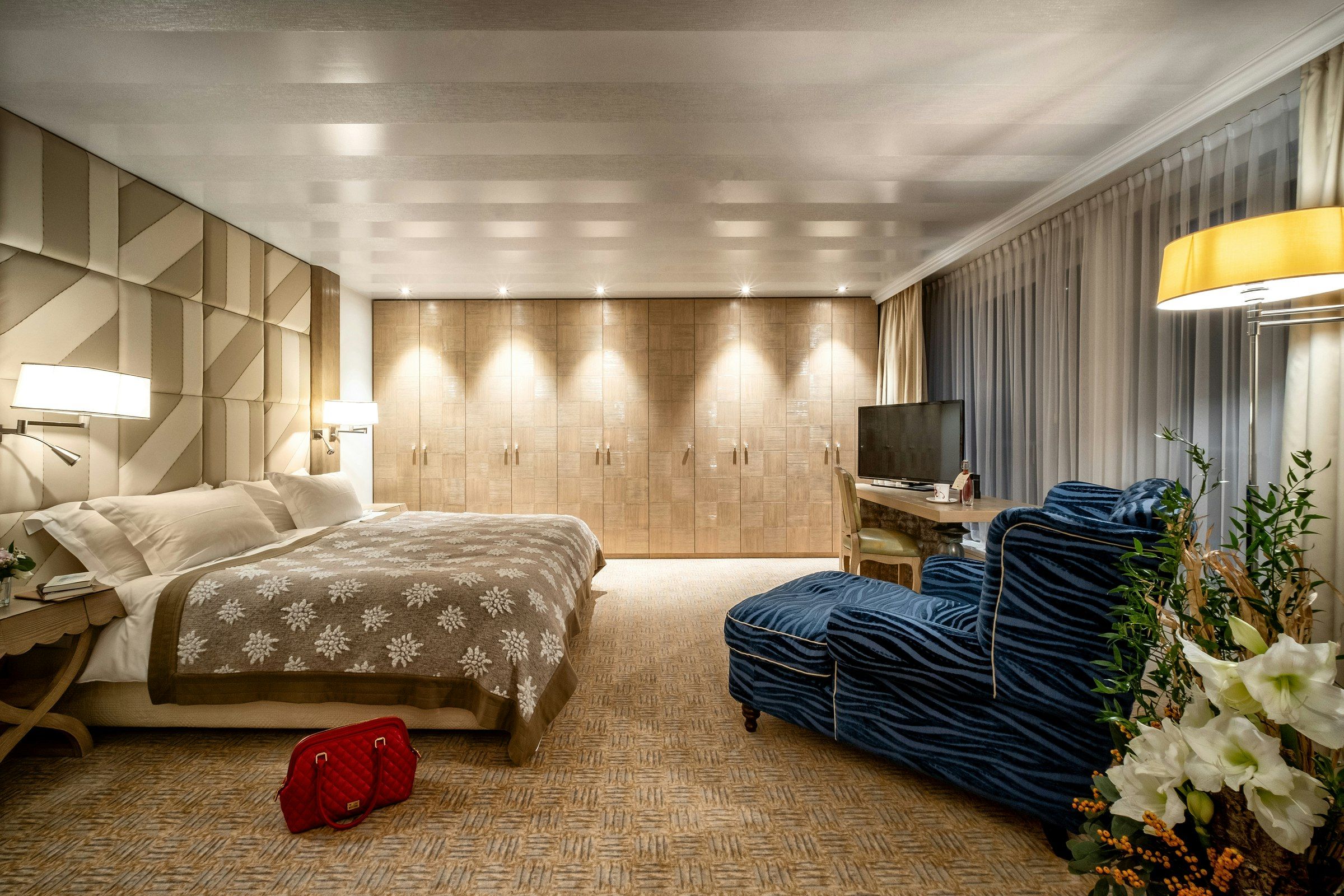 Tschuggen Grand Hotel - ארוזה - חדר שינה
