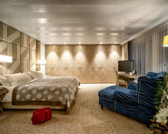 Tschuggen Grand Hotel - ארוזה - חדר שינה