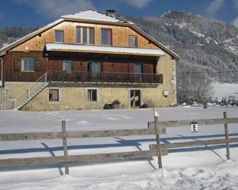 Lovely 23-person chalet, view of Mont-Blanc, hiking, biking, horseback riding - Mieussy - Bâtiment