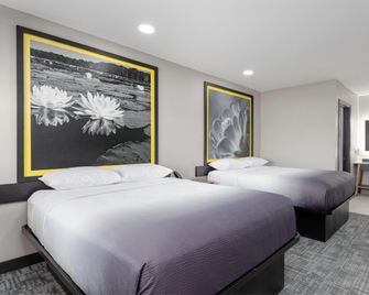 Super 8 By Wyndham Lubbock Airport - Lubbock - Bedroom