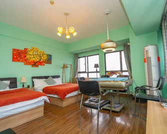 Wanda No. 9 Apartment (Wuhan Jiyu Bridge Wanda Plaza) - Wuhan - Bedroom