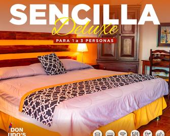 Hotel Don Udos Bed & Breakfast - Copán - Ložnice