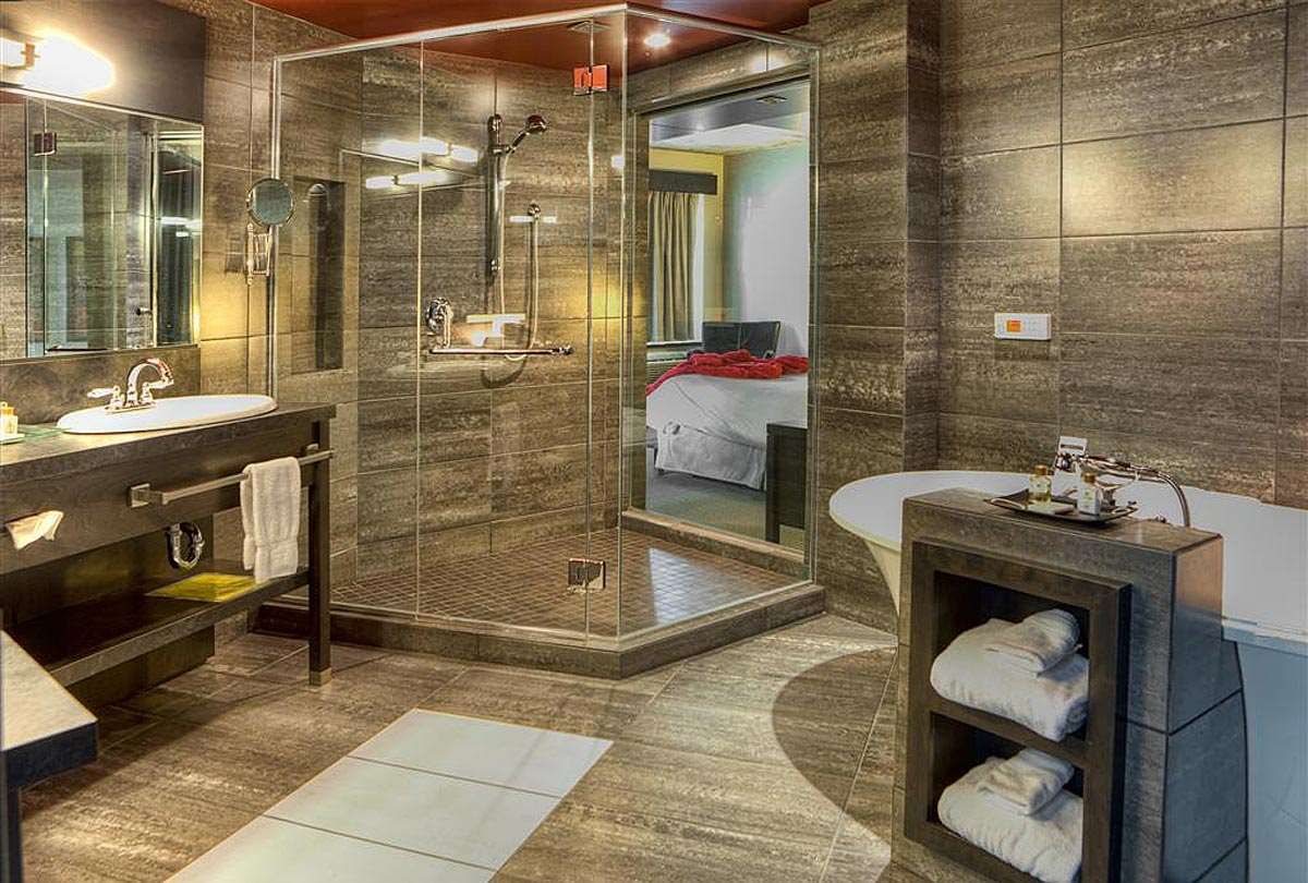 Bathroom view of Grand Times Hotel