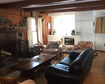 Charming 2 Bedrooom Guest House on 2 acres North Conway Village. - North Conway - Living room