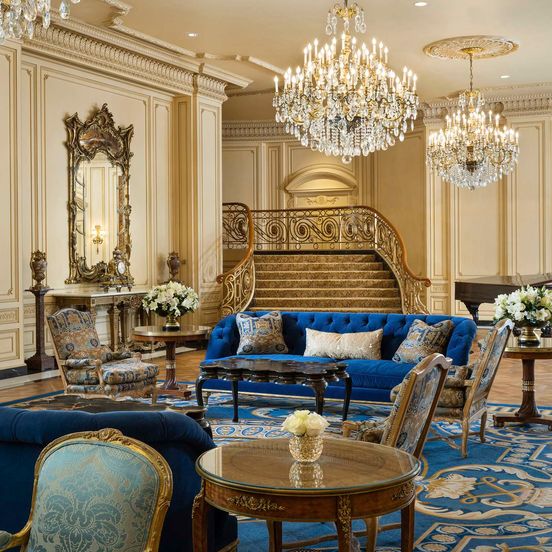 Living room view of The Westgate Hotel