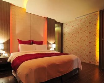 One + One Motel - Taoyuan City - חדר שינה