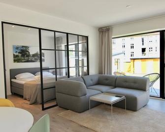 Fantastic 1-BR apartment with a terrace - 160 - Århus - Sala de estar