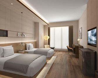 메트로폴로 비즈니스 호텔 상하이 푸단 유니버시티 - 상하이 - 침실