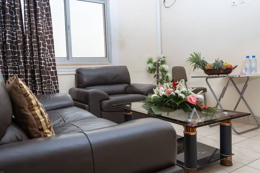 بروديجز أوتل - ياوندى - غرفة معيشة