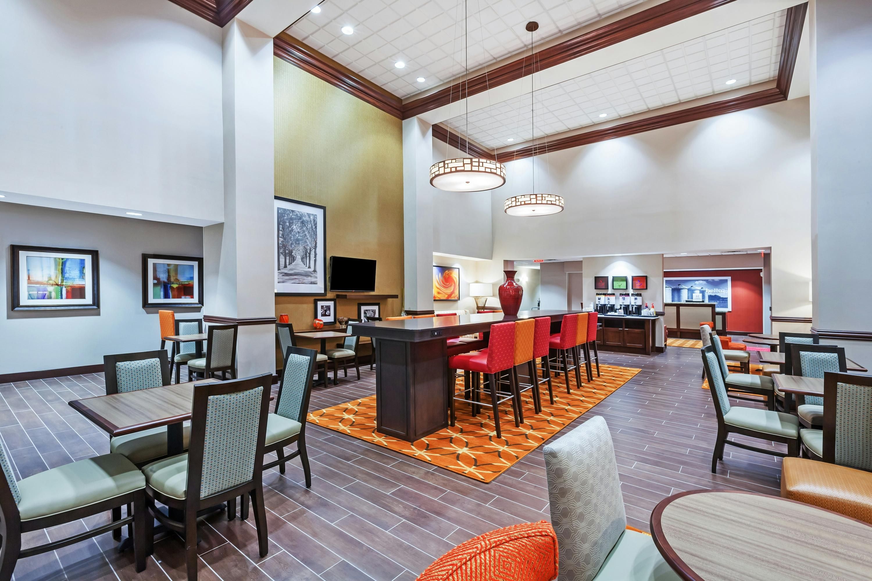 Hampton Inn & Suites Houston I-10 West Park Row - Houston - Restaurant