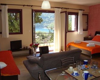 Mikros Gialos Apartments - Lefkáda - Soggiorno