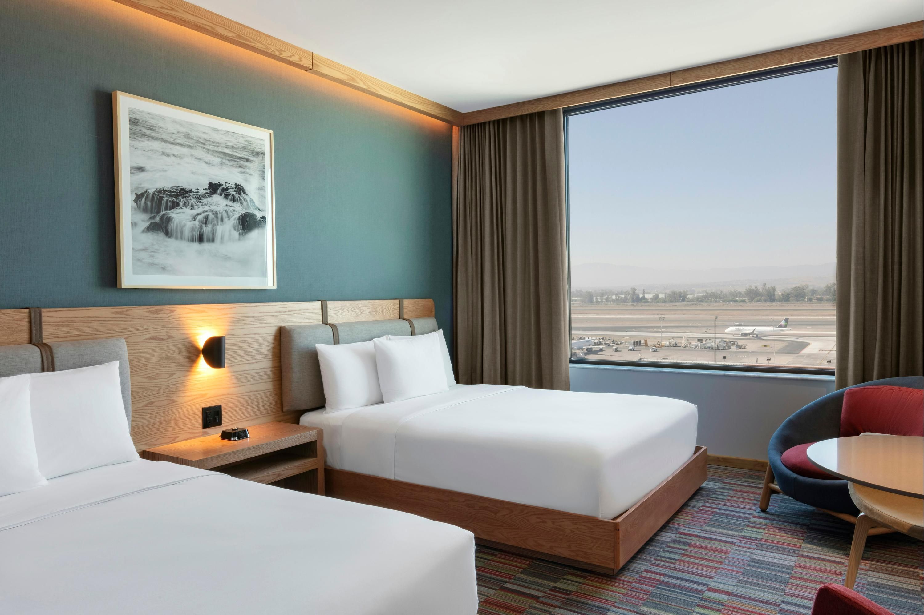 Hilton Garden Inn Guadalajara Airport - Guadalajara - Camera da letto
