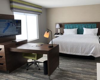 Hampton Inn & Suites Pekin Peoria Area - Pekin - Bedroom