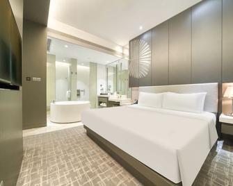 Hangzhou Tower Hotel - האנגג'ואו - חדר שינה