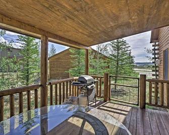 24-0160 Pet-Friendly Cabin 1 Mi to Dtwn Fairplay - Fairplay - Balcony