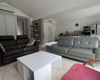 Maison Récente Avec Jacuzzi à 800 m de la Plage - Jard-sur-Mer - Salon