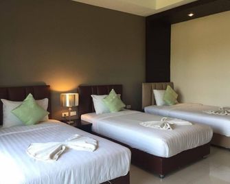 Villa Thiwa Hotel - Mukdahan - Ložnice