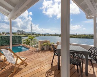 The Lost Paradise Condo, charming 2-room condo with private pool. - Simpson Bay - Balkon