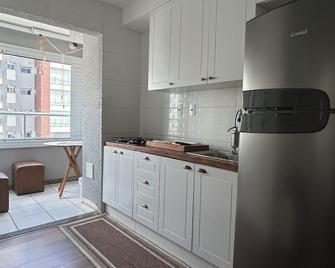 Modern apartment with balcony and privileged location - São Paulo - Cocina