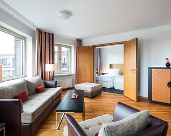 Main Plaza Suite Tower Frankfurt Am Main - Frankfurt - Kamar Tidur