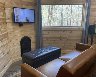 Cozy Couples Treehouse - Escape from the City includes indoor/outdoor fireplaces - Milledgeville - Living room
