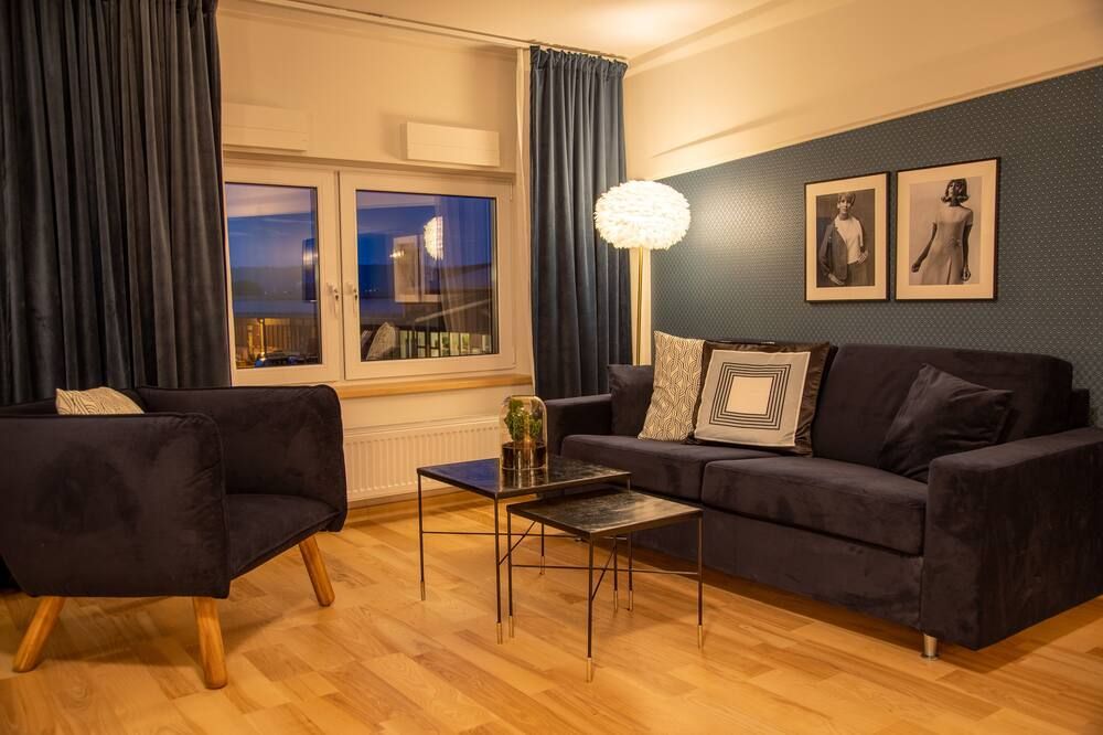 Hotell Syfabriken - Falkoping - Wohnzimmer