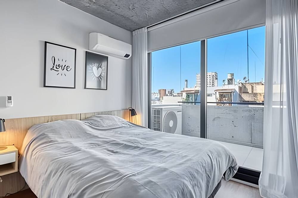 إيربان رينت - أبارتامنتو دي رينتا تيمبوراريا أون بيلغرانو - بوينس أيرس - غرفة نوم