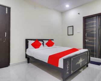 Hotel O Vj Residency - Haiderabad - Slaapkamer