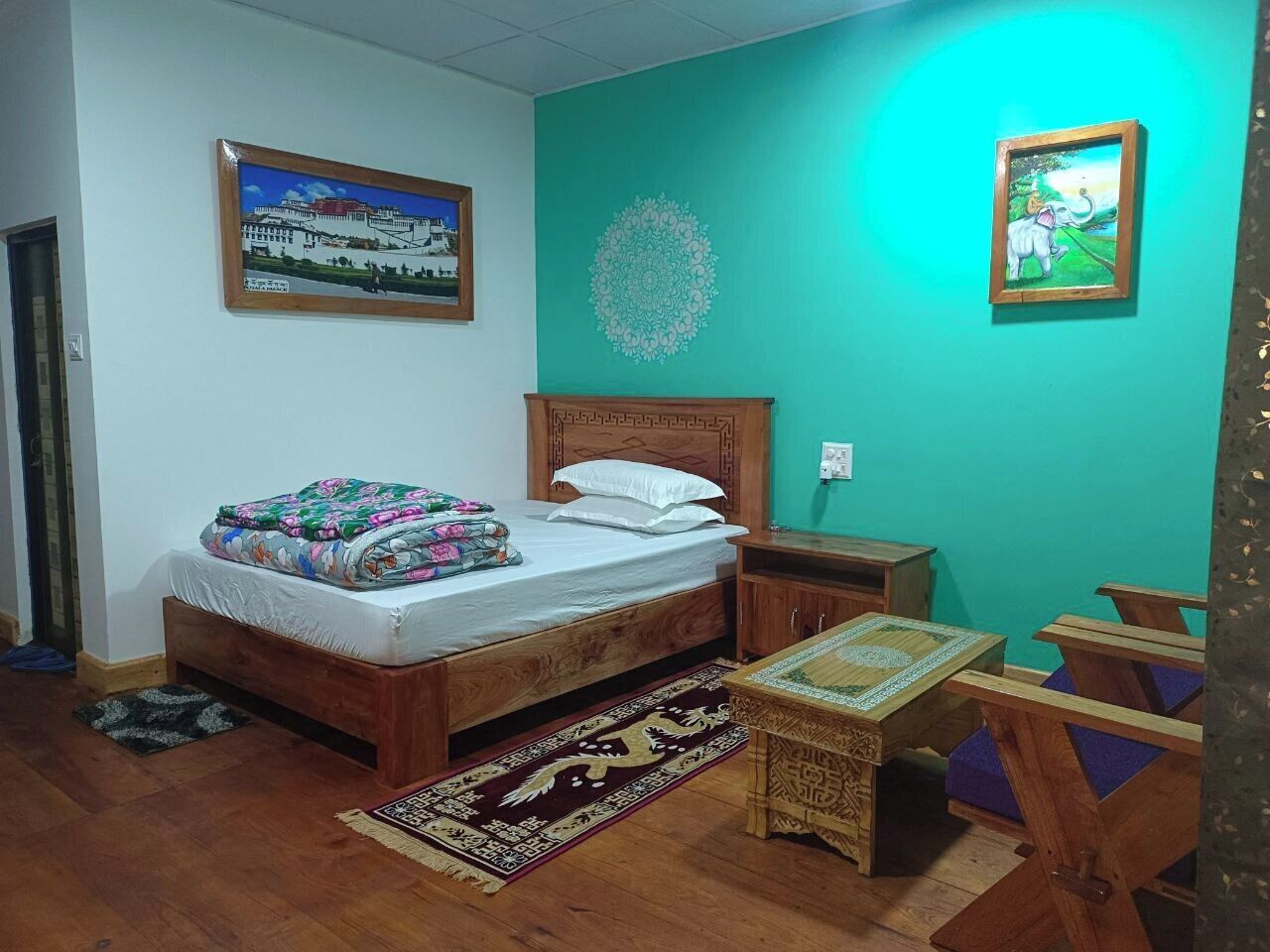 Sangti Nature Love Homestay - Bomdila - Bedroom