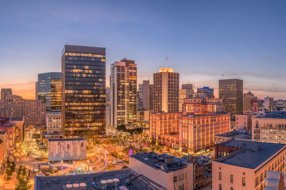 Outdoors view view of Gaslamp Plaza Suites