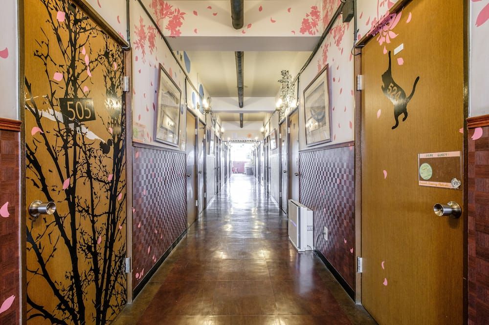 Yokohama Hostel Village Hayashi-Kaikan - יוקוהאמה - מסדרון