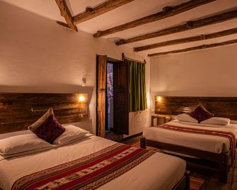 Mama Green Hostal - Eco Andean Experience And Permaculture Farm - Vegetarian Breakfast - Urubamba - Slaapkamer