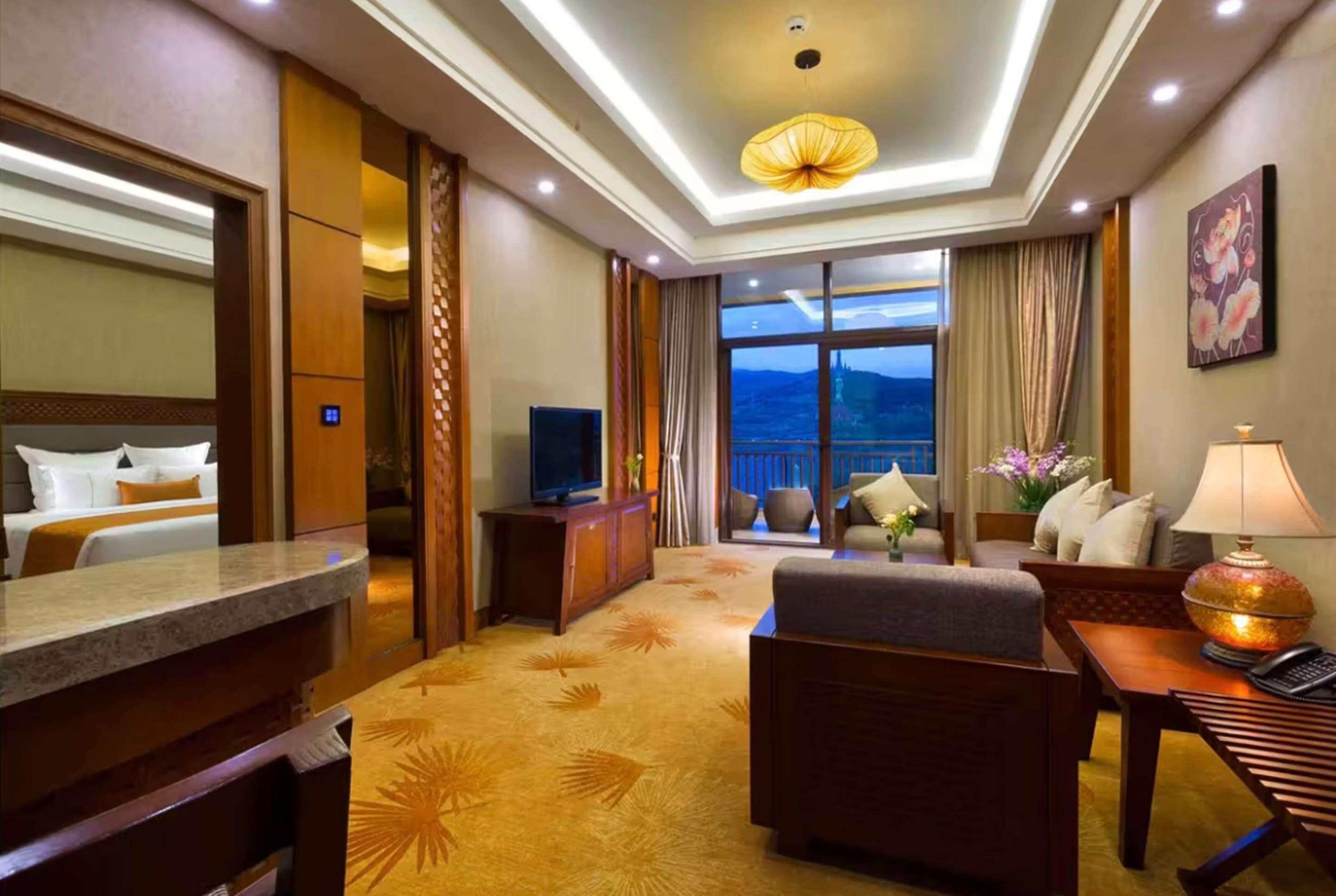 Ramada Plaza by Wyndham Xishuangbanna South - Xishuangbanna - Sala de estar