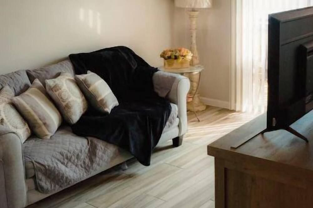 Cozy 1bedroom apt getaway near downtown - سان انطونيو - غرفة معيشة