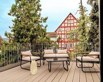 Himmlische Altstadt-Maisonette - Marburg - Balkon