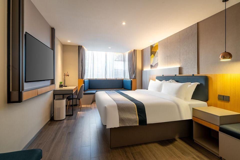Homeinn Selected Hotel (Fuzhou North Railway Station Area Hualin Road) - פוז'ו - חדר שינה