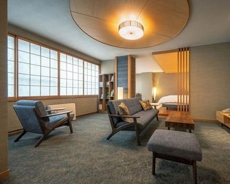 Dai Onsen Matsudaya Ryokan - Hanamaki - Wohnzimmer