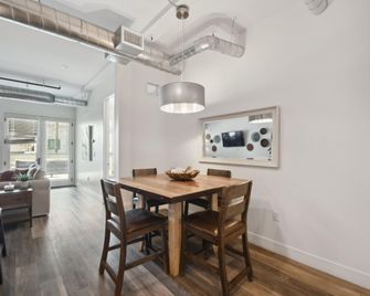 Brushed & Bold | Rino Art Lofts - Denver - Dining room