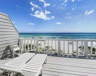 On the Beach l Beach Front l Steps to the Beach l 2 Bikes Included - Rosemary Beach - Balcony