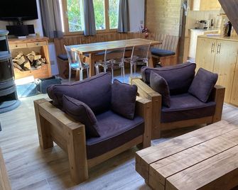 Chalet 'Le Grandzon' comfortable, quiet (fully renovated chalet) - Orsières - Salon
