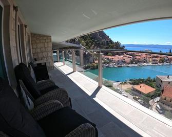 Hotel Villa Dvor - Omiš - Balcó