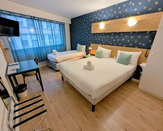 greet hotel Grenoble Centre Gare - Grenoble - Bedroom