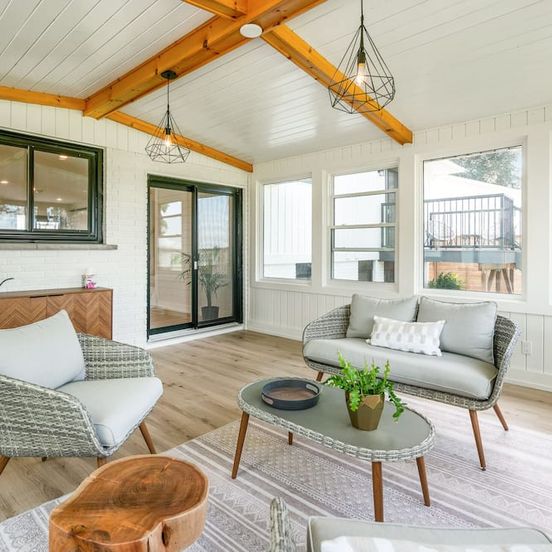 Living room view of Country Living in the Heart of Niagara on the Lake