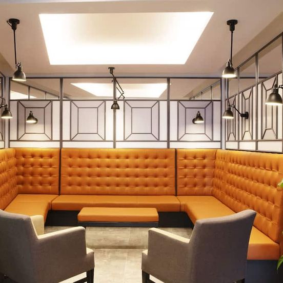 Lounge view of Fosshotel Baron